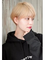 クレドガーデン 綾瀬店(CRED GARDEN) 大人可愛い20代30代40代黒髪前下がりショートボブ丸みショートc3