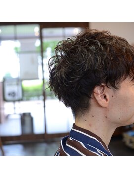 ポタム 東中野(potamu) 根本ふんわりメンズパーマ