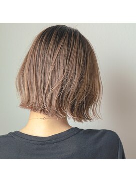 シーバイラヴィズム 万代店(Sea by LUVISM) 切りっぱなし×オレンジアッシュ