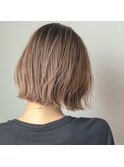 切りっぱなし×オレンジアッシュ