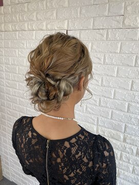 アメジスト(amethyst) 結婚式・2次会ヘアセット☆シニヨン/ロング/セミロング/編み込み