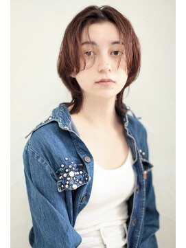 ファム(FAM) ウルフ レイヤー マロンベージュ 代官山 中目黒 恵比寿