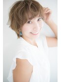 ふんわり大人ボブ