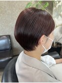 丸みショートヘア