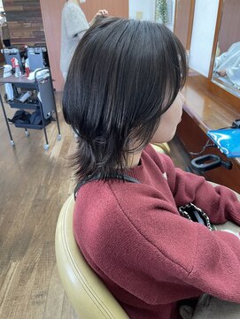 トップヘアー 本店(TOP HAIR) ウルフレイヤー/ネオウルフ/顔まわりレイヤー/倉敷