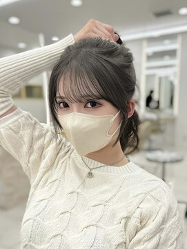 マウル 栄(MAEUL) レイヤーカット韓国ヘア