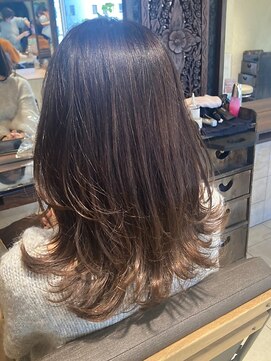 ヘアリゾート粋 ティガ 池袋店(tiga) 透明感カラー/モカグレージュ