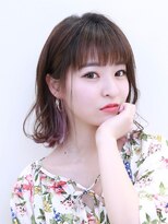 ニューヨークニューヨーク 姫路広畑店(NYNY) ベージュカラー・シースルショートバンクボブ