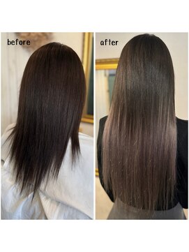 エクステンション キュー(extension Q) プルエクステ/ダイヤモンド毛質52cm(胸下)（特色）