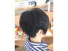 カット+【耳前】縮毛矯正　￥16500 (￥15000)