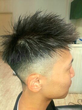 フュゼ(fusee) スパイキーアップバング