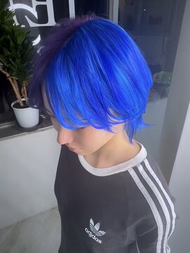 イエナ 渋谷(IENA) ハーフカラー　デザインカラー