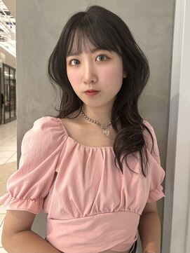 ピークアブー 銀座並木通り(PEEK-A-BOO) ★黒髪艶ロングコテ巻き韓国巻きレイヤー