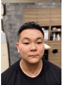 20代30代爽やかオシャレ短髪ゆるパンスタイル