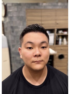 銀座マツナガ 神田店 20代30代爽やかオシャレ短髪ゆるパンスタイル