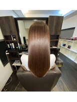 アールサロンプラスキャスパ 自由が丘(Rrsalon+CASPA) 《髪質改善》R.HASエクソソーム水素トリートメント+カラー