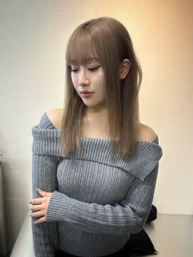 ベル(BEL) 【ハイトーンカラー】ミルクティーベージュ