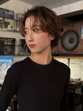 アンプラグド(unplugged) ショートパーマ/unplugged