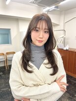 レイヤーカット　オージュア　韓国風レイヤー
