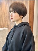 大人マッシュ/ショートヘア/ショートボブ/30代40代50代/表参道