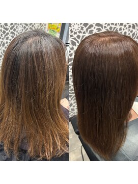 ソイズ 新保店(SOIS) オーガニック根元染めヘッドスパ選べるトリートメント