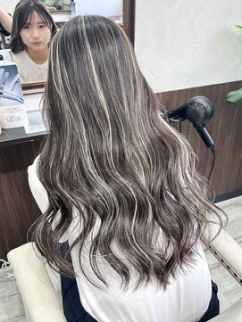 ベルヘアーデザイン 堺東(Belle hair Design) コントラストハイライト/外国人風/レイヤーカット/堺東