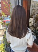 ブラウンベージュ×ローレイヤー