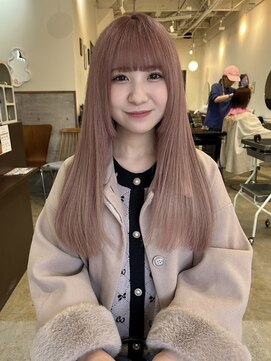 ラック 津田沼(LUCK) ホワイトミルクティーピンクベージュ