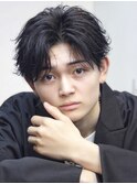 ニュアンスコンマフェザーショート