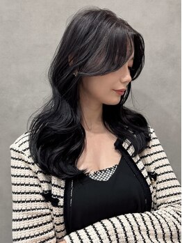 ヘアデザインファブロ イオンモール宮崎店(hair design FABRO.)の写真/顔周りの似合わせカットが得意☆韓国風スタイルならお任せください！！美しいフォルムで朝も楽チン♪