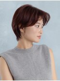 こなれ感のあるアップバングショート【上大岡】