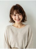 小倉/イメチェン/ピンクベージュ/アンブレラカラー/前髪