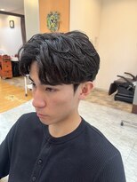 マキシム ナカイ(MAXIM NAKAI)&nbsp;フェザーパーマ　センターパート