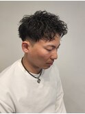 MEN’S HAIR/波巻ツイストスパイラル/フェザーパーマ/伊勢崎