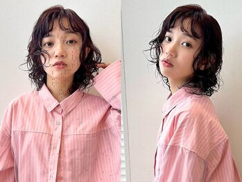 アッド バイ ケーツー(add by K-two)の写真/最近ボブパーマのオーダーが増加中♪毛先を思いっきり遊ばせるならパーマという手もgood!!朝の時短にも◎