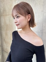 ガーデン 渋谷(GARDEN)&nbsp;小顔イメチェンヘアスタイル前髪カタログ似合わせ外ハネボブ