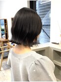 【Say.福岡】切りっぱなしボブ/くびれ/髪質改善/大人ボブ/小顔