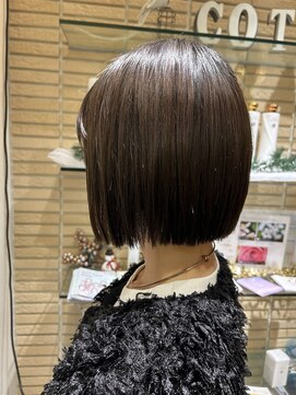 アトリエJD パリ 大通店(Atelier JD PARIS) 切りっぱなしボブ!