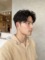 リム(LIM) センターパート×ニュアンスパーマ