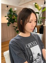 コカゲ ヘアアンドリラックス(KOKAGE hair&relax)&nbsp;大人女性のぷつっとボブ