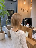ヘアースパ ノッシュ 博多千代店(Hair Spa Nosh)&nbsp;Hair Spa Nosh 博多千代店/ベージュ/ダブルカラー