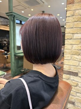 モナン 新宿(Monan) ぱつっとボブ 髪質改善トリートメント ULTOWA