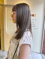 ヒントステーション(HINTSTATION)&nbsp;〈浅草 半個室〉透明感艶ヘーゼルベージュ