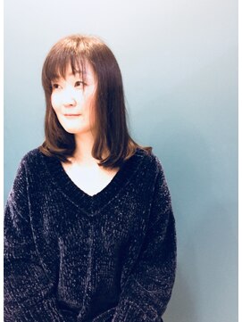 ライブヘアー セック 南柏店(Live Hair SEC) ワンカール大人ミディアムパーマ