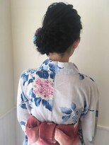 ネオリーブ クーロ(Neolive curro)&nbsp;浴衣着付けご予約受付中♪ゆるふわアップアレンジ♪