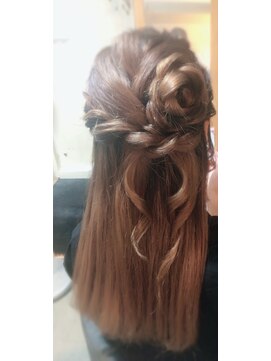 W エー パーティヘアセット