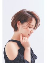 ヘアサロン アティリー(Hair Salon Attirer) 西梅田/ボブ/グレーベージュ/白髪ぼかし【Attirer飯田裕之】