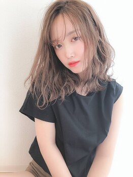 ニコ ヘアーデザイン 大野城(NICO hairdesign)の写真/トレンド×似合わせであなたに一番似合うカラーを♪「キラ水」導入で色もち・ツヤ感もアップ！