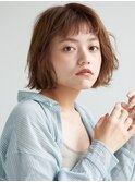 眉上バング×フリンジボブ［新宿］