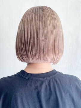 アイティー バイ アルバム 中野店(IT by ALBUM) ミルクティーベージュ_オリーブカラーハイライトカラー_ba306042